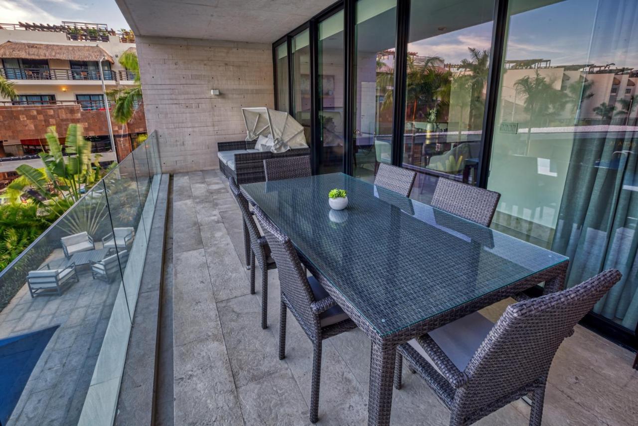 Astonishing Condo With Balcony In A Private Complex With Pool And Gym プレヤデルカーメン エクステリア 写真