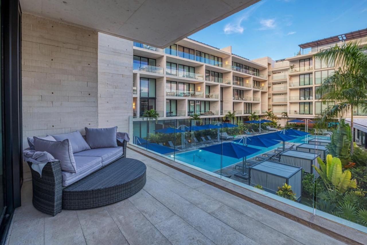 Astonishing Condo With Balcony In A Private Complex With Pool And Gym プレヤデルカーメン エクステリア 写真