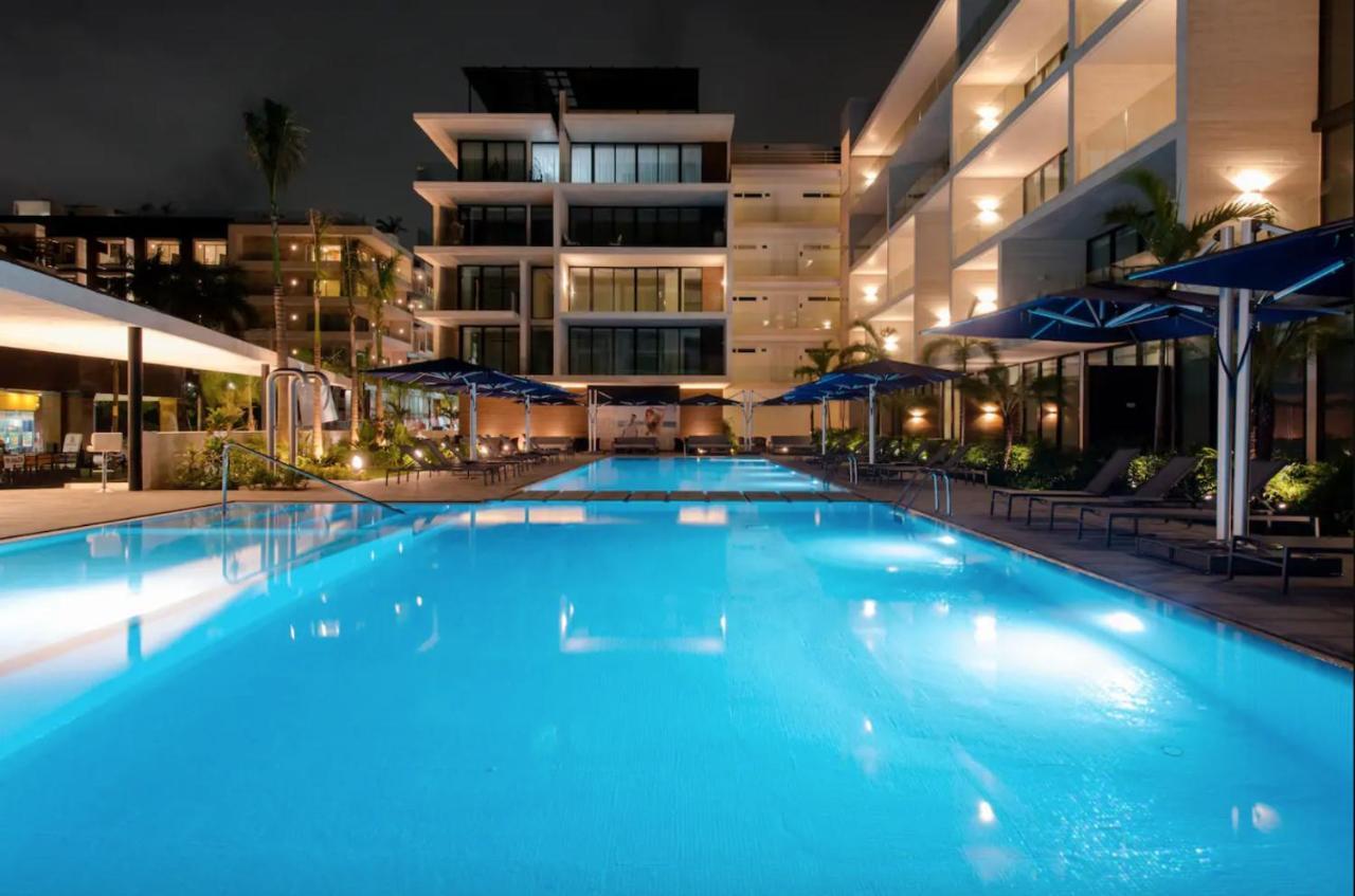 Astonishing Condo With Balcony In A Private Complex With Pool And Gym プレヤデルカーメン エクステリア 写真